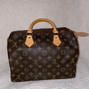 Preloved Vintage Speedy 30 Louis Vuitton Purse